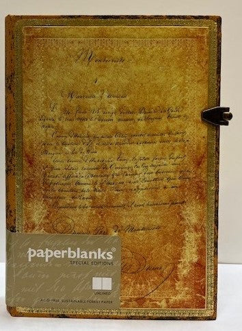 Paperblanks Dumas Embellished Manuscript Medium Journal